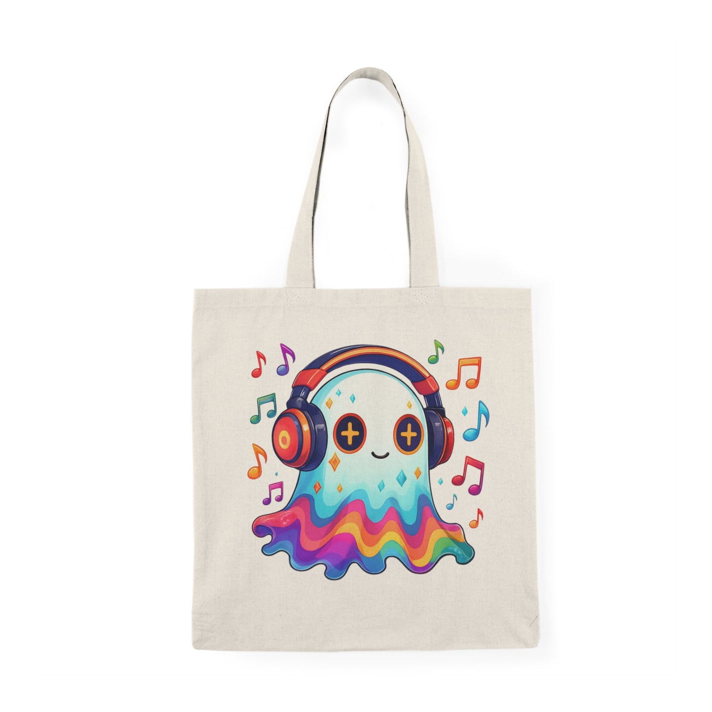 Halloween Musical Ghost Tote Bag