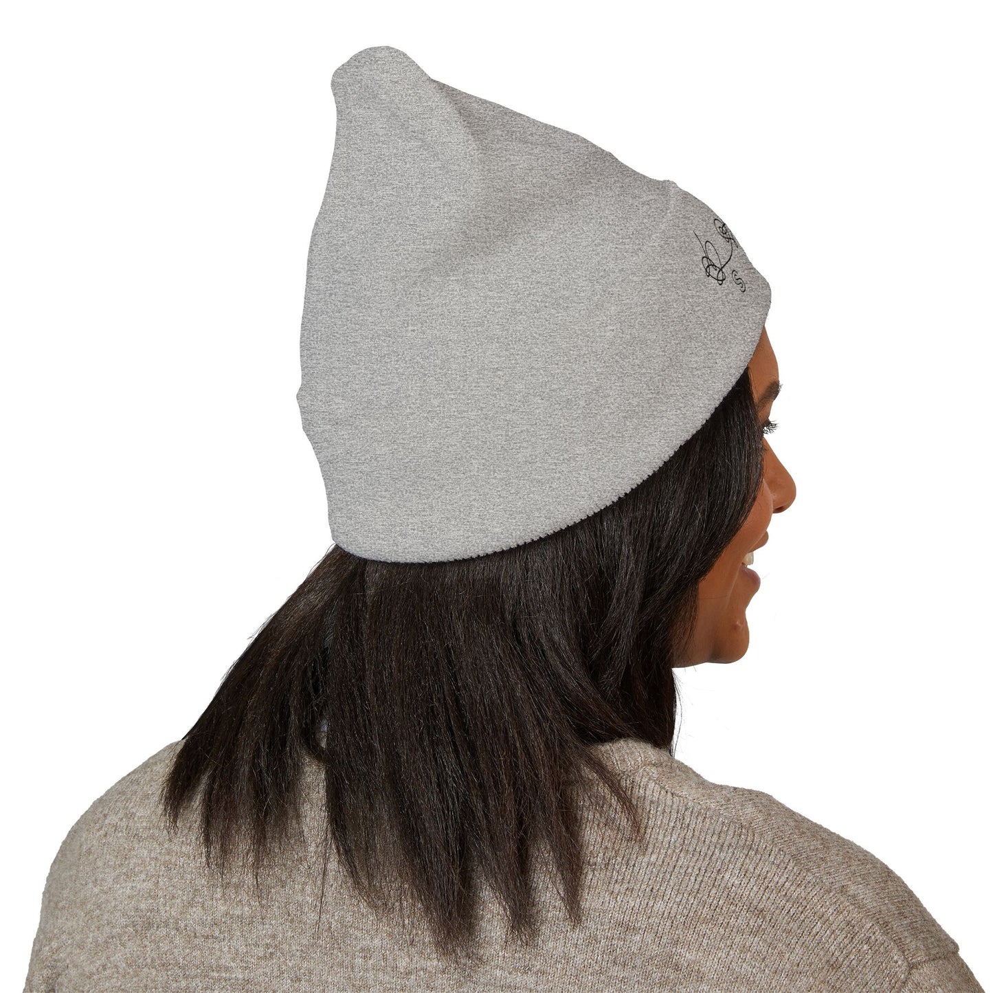 BTS Inspired Embroidered Beanie | "SELF" Butterfly Stitch Hat | ARMY K-pop Merch | Unisex Slouchy Winter Cap