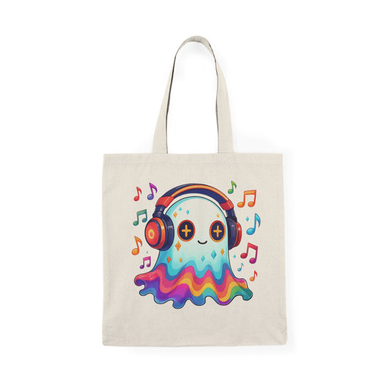 Halloween Musical Ghost Tote Bag